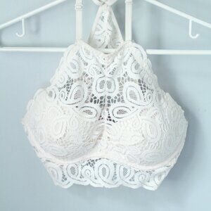 Pink Victoria's Secret Halter Bra Pushup Small